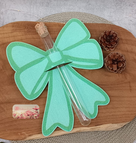 Schleife Schokolade Graviert Schokolade