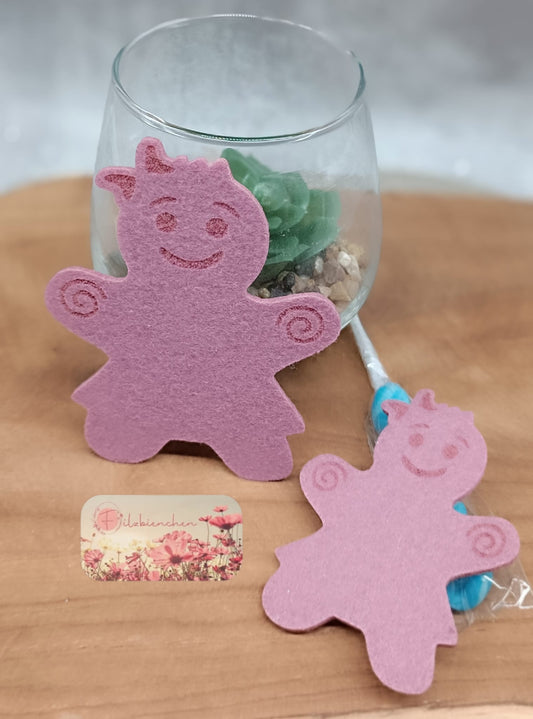 Lebkuchenfrau Graviert 8 cm (10er Set) Stückpreis ab 0.44 Euro zzgl. 19% MwSt.