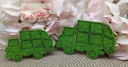 Müllkipper Graviert 10 cm (10er Set) Stückpreis ab 0.52 Euro zzgl. 19% MwSt.