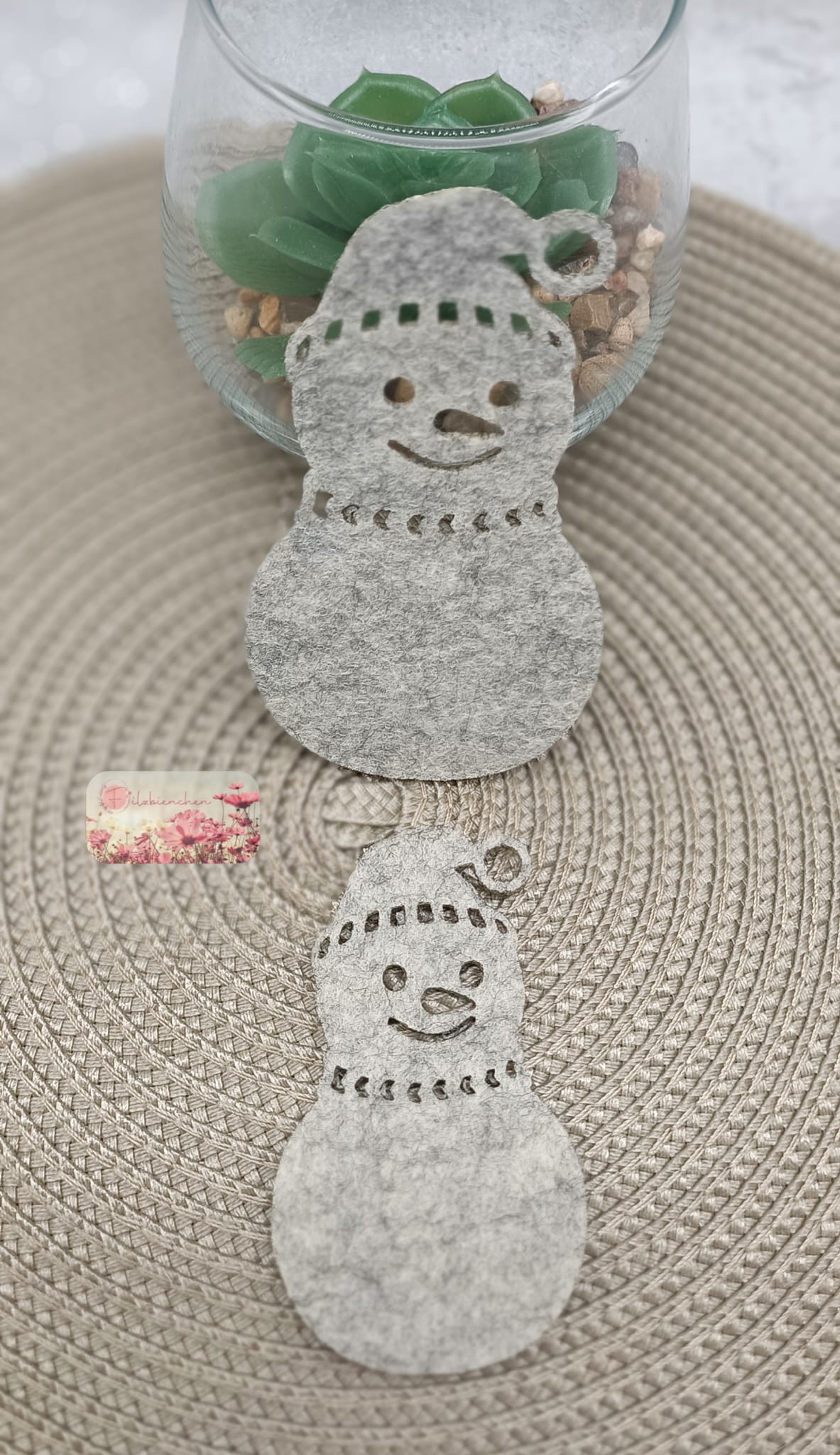 Schneemann 10 cm (10er Set)