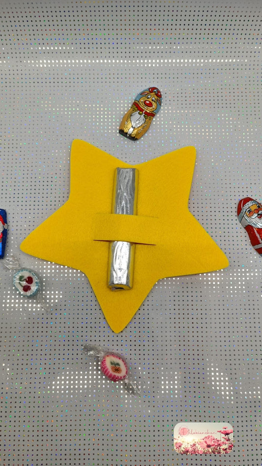 Stern A mit Schlitz Schokolade 12er Set Stückpreis ab 0.87 Euro zzgl. 19% MwSt.