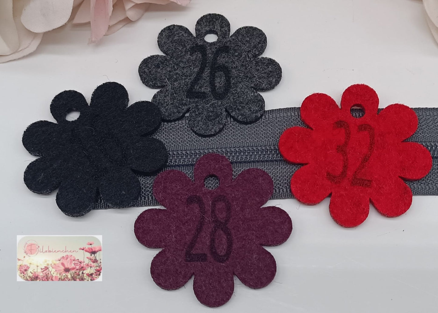 Kosmetiktasche mittel 3 er Set mit Reißverschluss (ohne Mindestabnahme) Stückpreis ab 4.33 Euro zzgl. 19% MwSt.