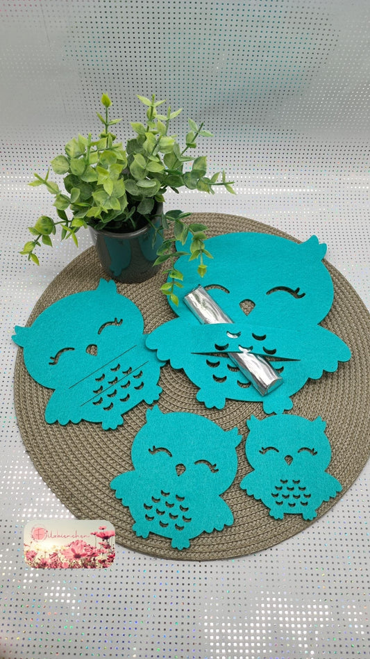 Eule ohne Gravur Streugut 40 Stk. mit Farbwahl Stückpreis ab 0.11 Euro zzgl. 19% MwSt.