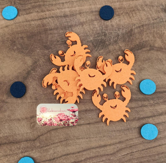 Krebs Streugut 40 Stk. mit Farbwahl Stückpreis ab 0.11 Euro zzgl. 19% MwSt.