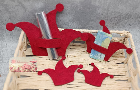 Narrenkappe 10 cm (10er Set) Stückpreis ab 0.35 Euro zzgl. 19% MwSt.