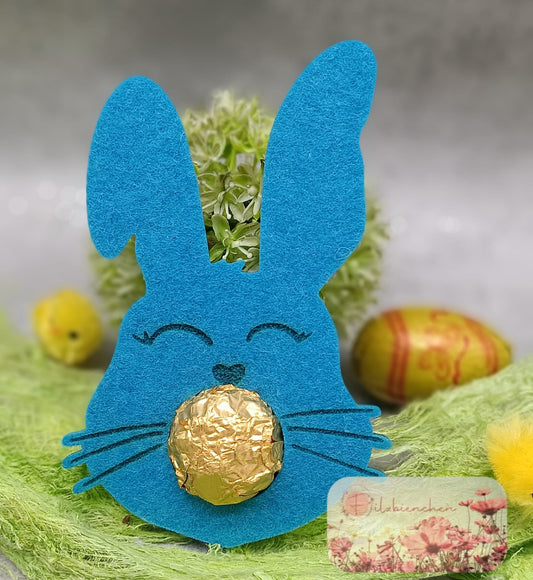 Hasenkopf graviert für Schokokugeln groß