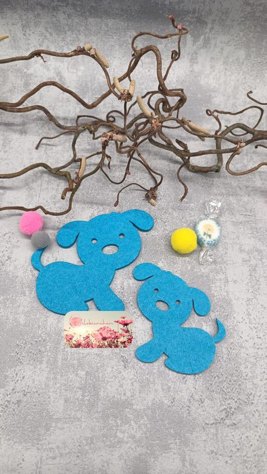 Hund ohne Gravur 10 cm (10er Set) Stückpreis ab 0.35 Euro zzgl. 19% MwSt.