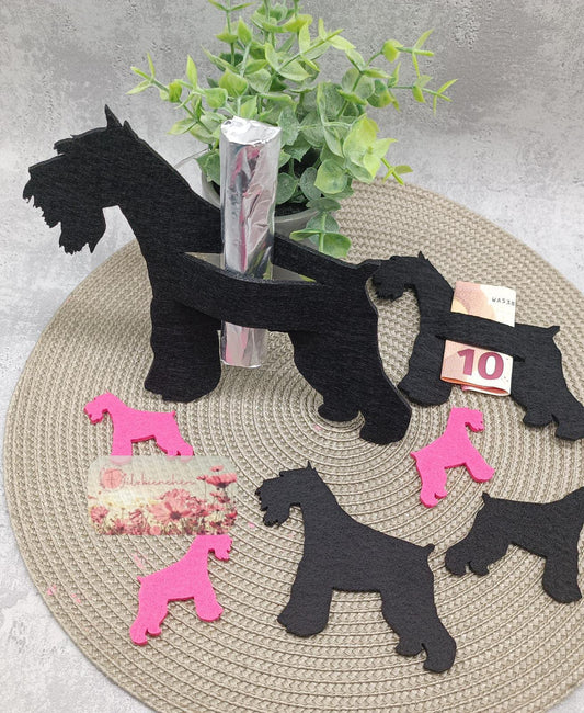 Riesenschnauzer 8 cm (10er Set)