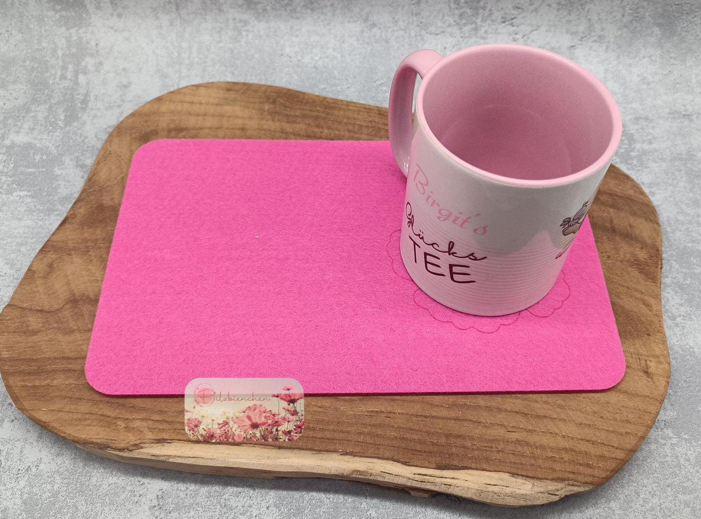 Untersetzer Tasse Hibiskus