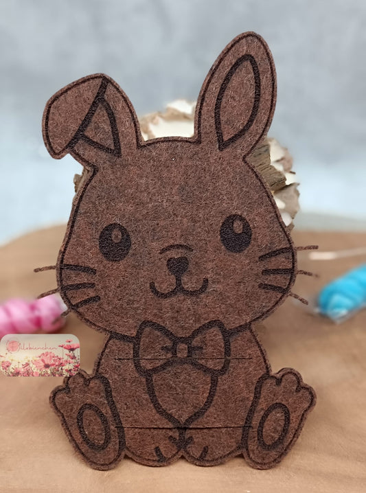 Hasenjunge graviert Schlitz Geld