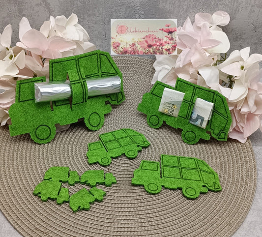 Müllkipper Streugut 40 Stk. mit Farbwahl Stückpreis ab 0.11 Euro zzgl. 19% MwSt.