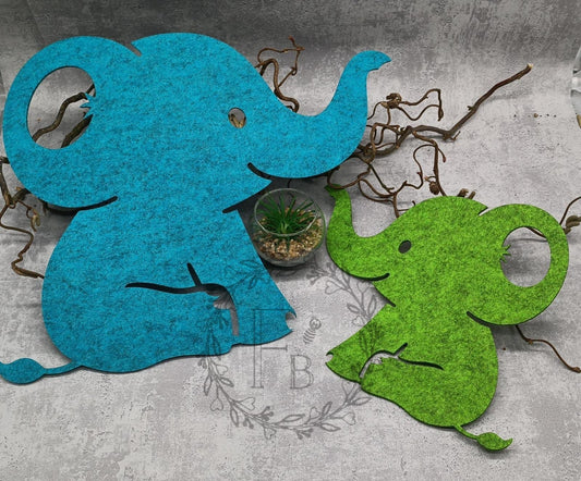 Elefant Anhänger 10 cm (10er Set) Stückpreis ab 0.35 Euro zzgl. 19% MwSt.