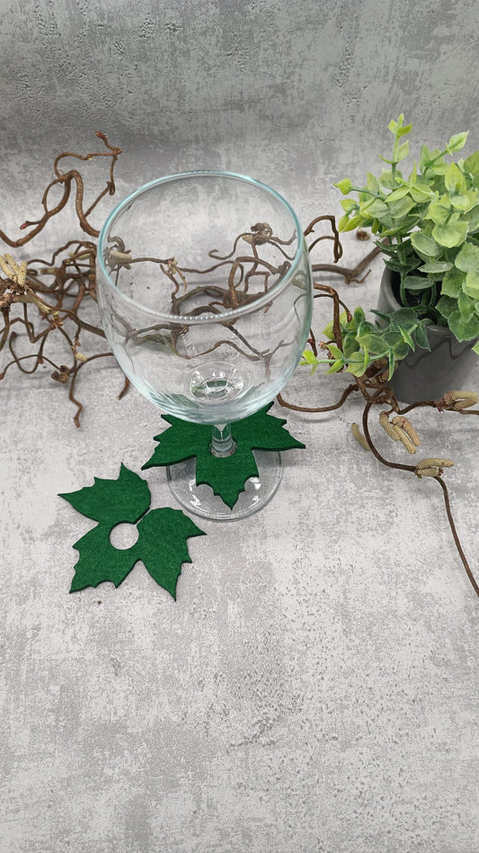 Glasrosetten Ahorn E ( 4er Set) Stückpreis ab 0.39 Euro zzgl. 19% MwSt.