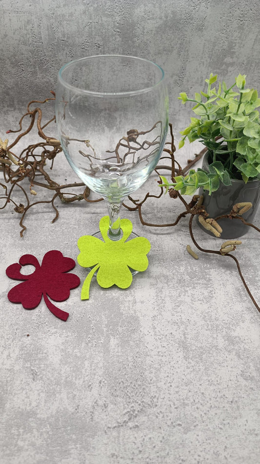 Glasrosetten Kleeblatt B ( 4er Set) Stückpreis ab 0.39 Euro zzgl. 19% MwSt.