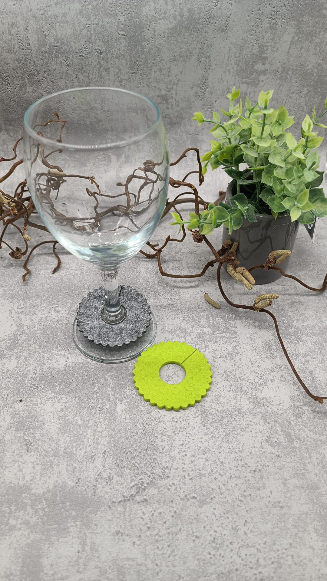 Glasrosetten Rund F ( 4er Set) Stückpreis ab 0.39 Euro zzgl. 19% MwSt.