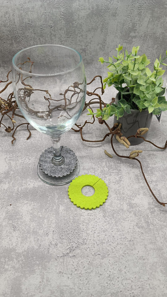 Glasrosetten Rund F ( 4er Set) Stückpreis ab 0.39 Euro zzgl. 19% MwSt.