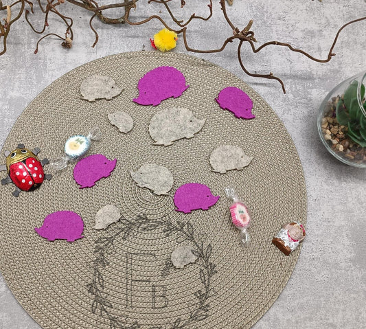 Igel Streugut 40 Stk. mit Farbwahl Stückpreis ab 0.11 Euro zzgl. 19% MwSt.