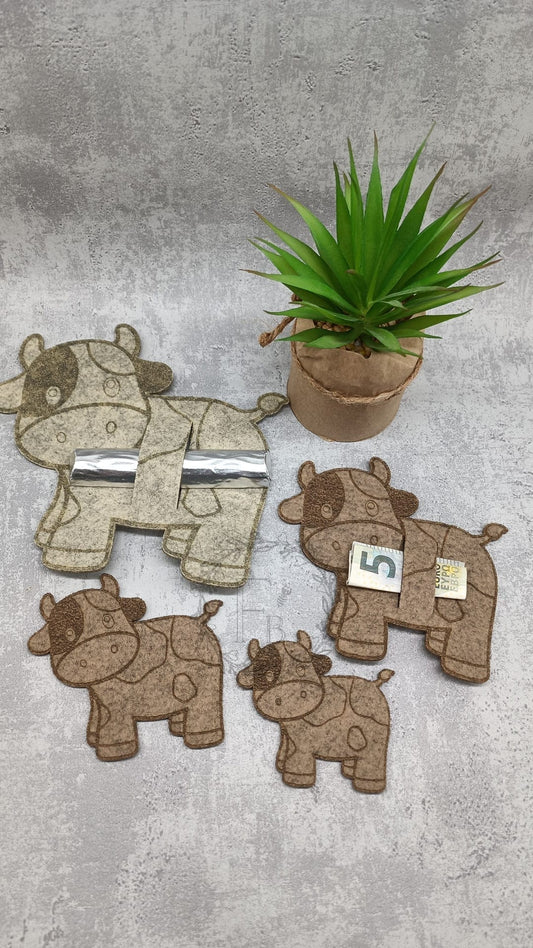 Kuh Graviert 10 cm (10er Set) Stückpreis ab 0.52 Euro zzgl. 19% MwSt.