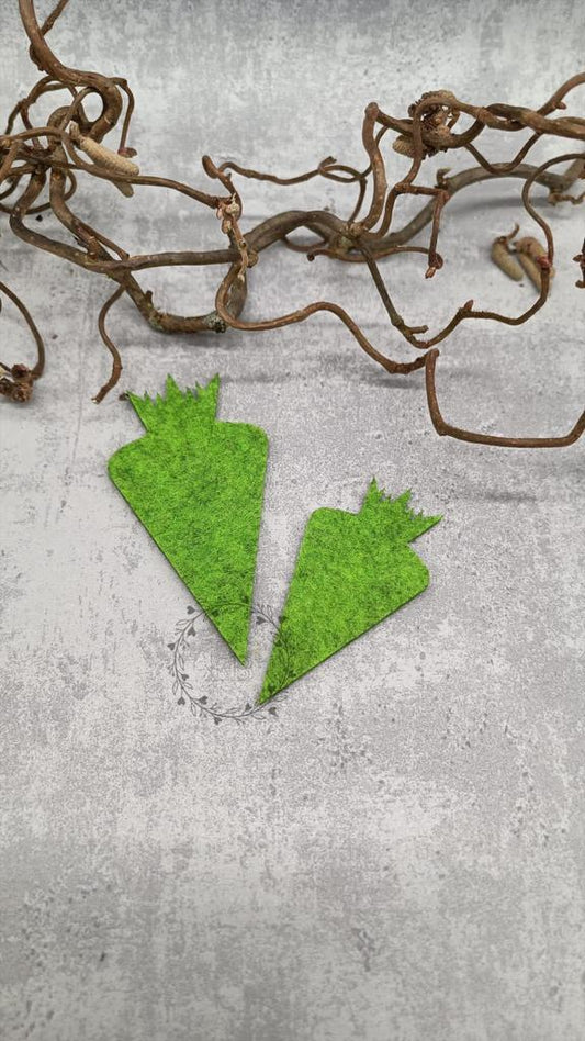 Schultüte/Zuckertüte Spitz Anhänger 10 cm (10er Set)