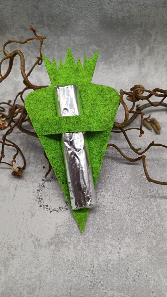 Schultüte/Zuckertüte Spitz mit Schlitz Schokolade