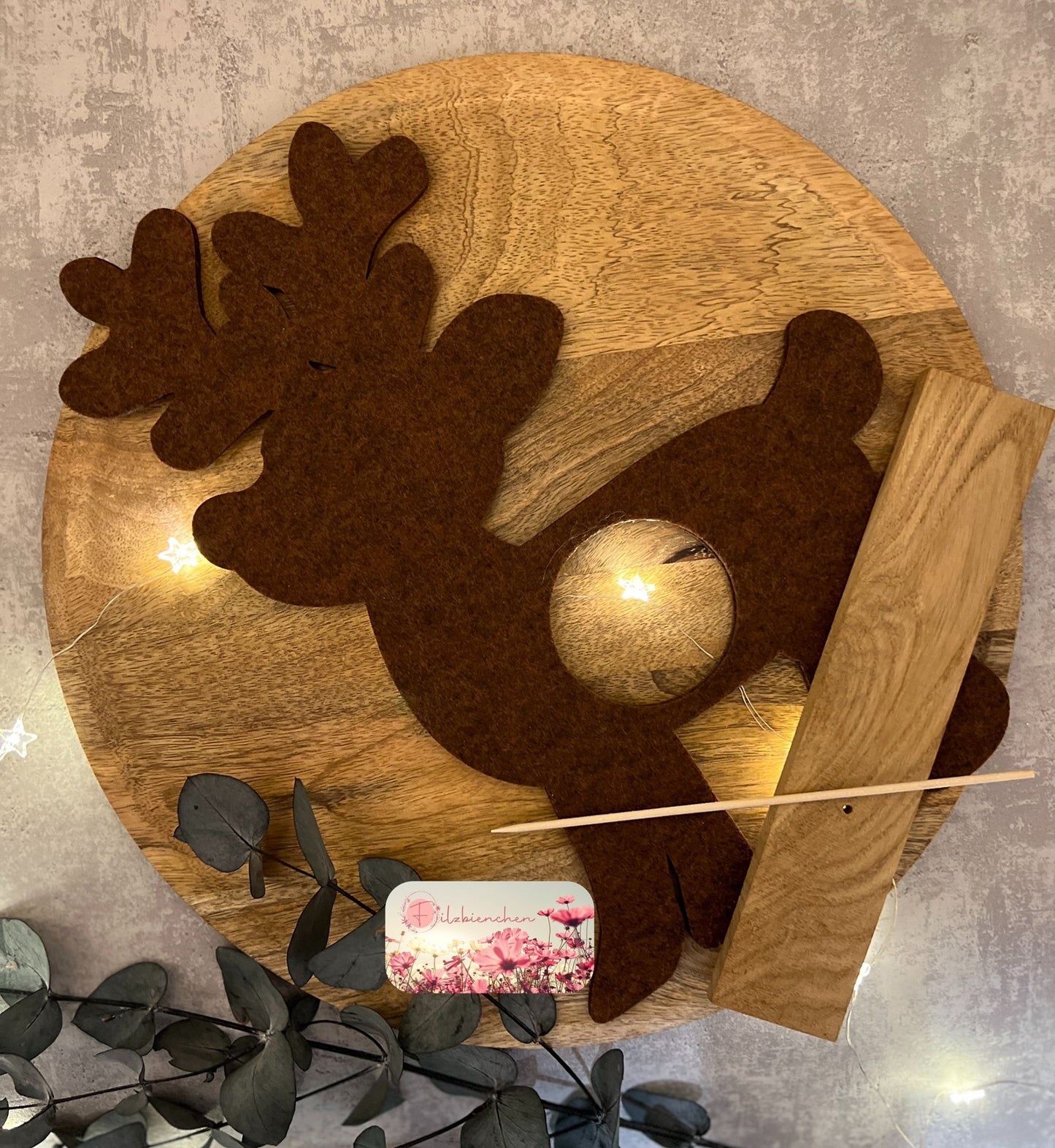 Rentier groß, Bastelset (10 er Sparset) Stückpreis 9,50€