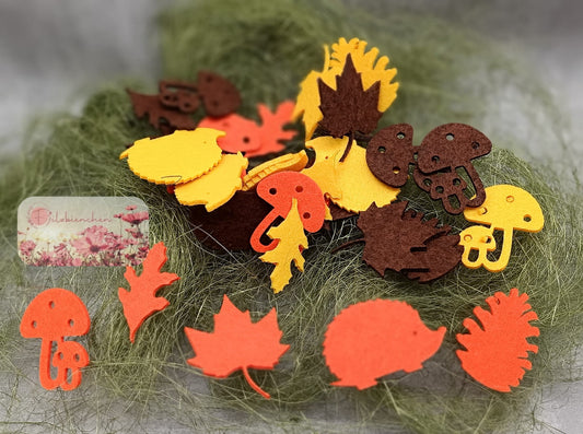 Herbst Streugut 40 Stk. mit Farbwahl Stückpreis ab 0.11 Euro zzgl. 19 % MwSt.