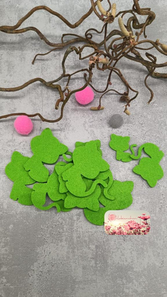 Katze ohne Gravur Streugut 40 Stk. mit Farbwahl Stückpreis ab 0.11 Euro zzgl. 19% MwSt.