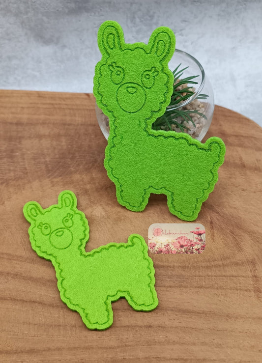 Lama stehend Graviert 10 cm (10er Set) Stückpreis ab 0.61 Euro zzgl. 19% MwSt.