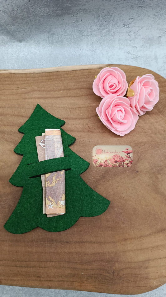 Tannenbaum B mit Schlitz Geld