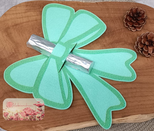 Schleife Schokolade Graviert Schokolade