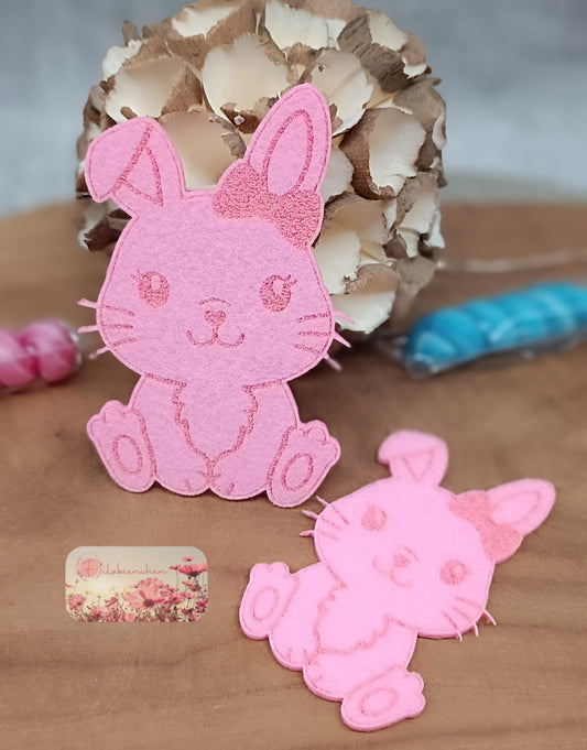 Hasenmädchen graviert 10 cm (10er Set) Stückpreis ab 0.61 Euro zzgl. 19% MwSt.