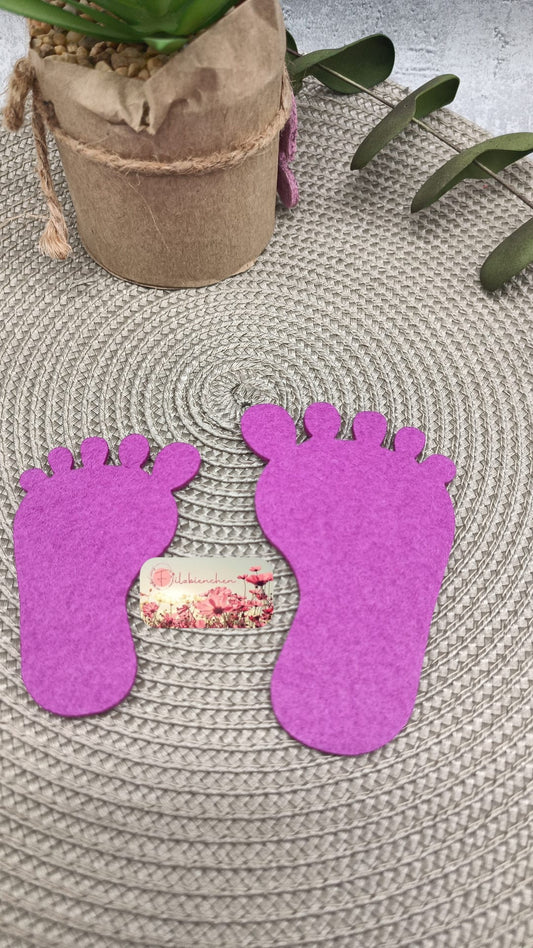 Babyfüße 10 cm (10er Set) Stückpreis ab 0.35 Euro zzgl. 19% MwSt.