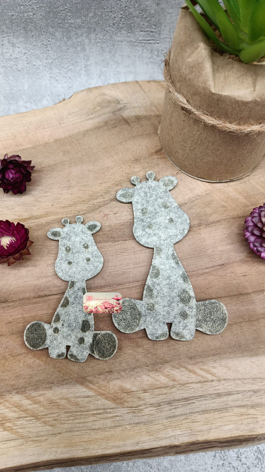 Giraffe graviert sitzend 8 cm (10er Set) Stückpreis ab 0.44 Euro zzgl. 19% MwSt.