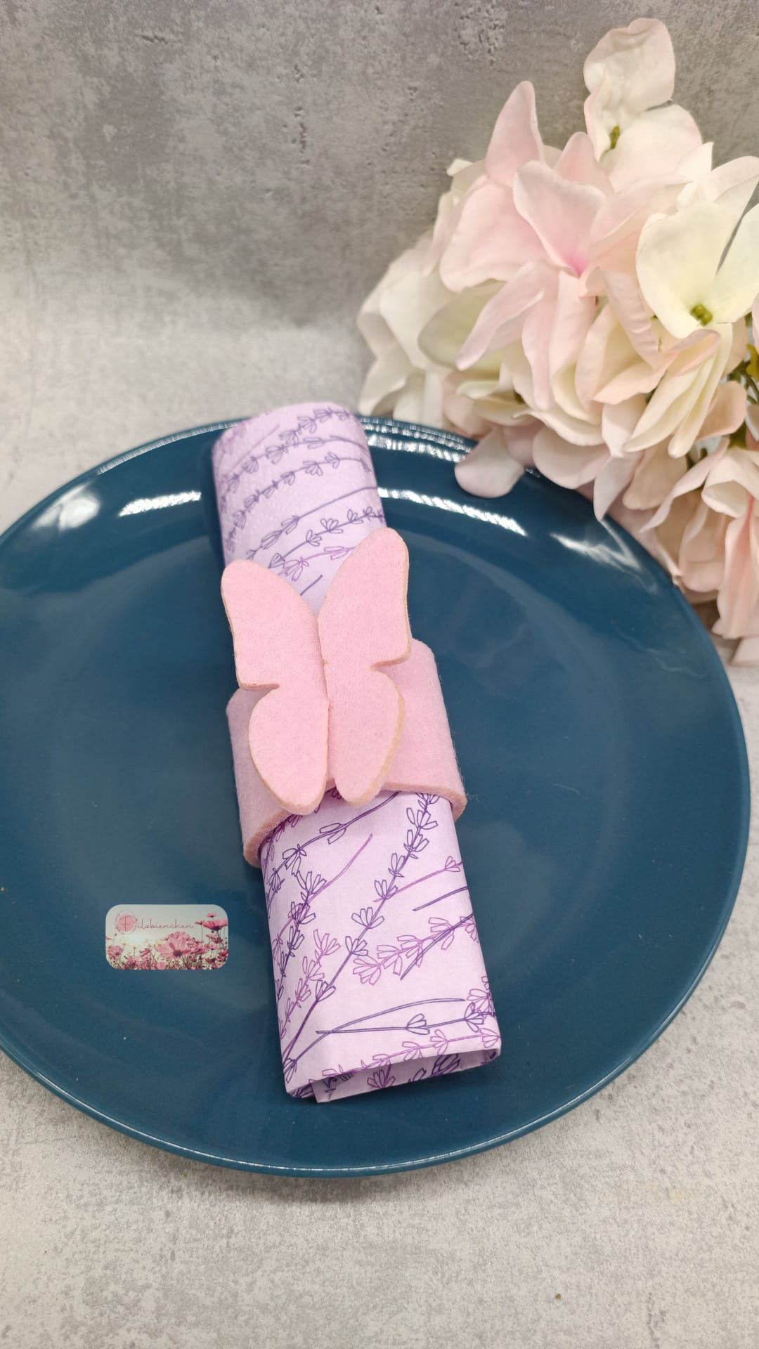 Serviettenring Schmetterling 4er Set Stückpreis 1,25€