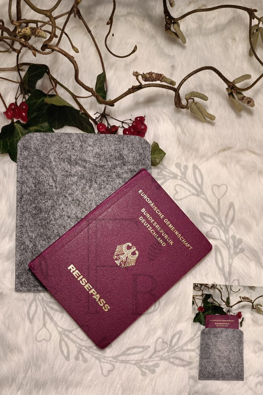 Reisepasshülle zum Einstecken