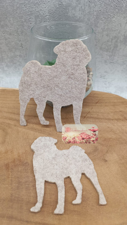 Mops B 8 cm (10er Set)