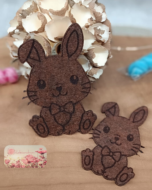 Hasenjunge graviert 8 cm (10er Set) Stückpreis ab 0.44 Euro zzgl. 19% MwSt.