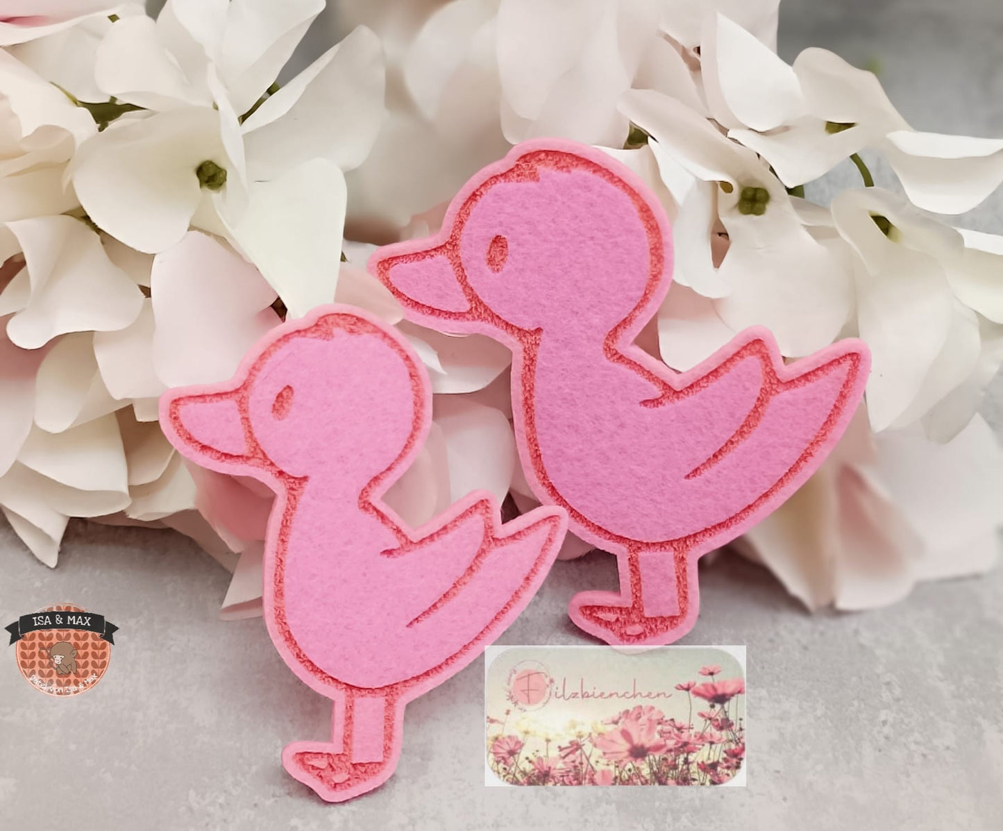 Ente graviert 8 cm (10er Set) Stückpreis ab 0.44 Euro zzgl. 19% MwSt.