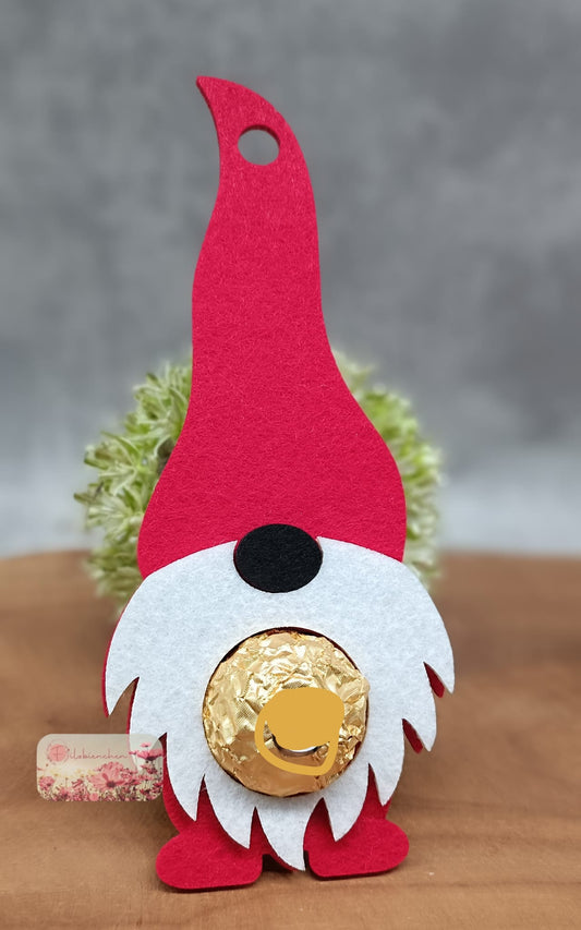 Wichtel mit Ausschnitt rund 4er Set "BASTELSET" Stückpreis ab 0.87 Euro zzgl. 19% MwSt.