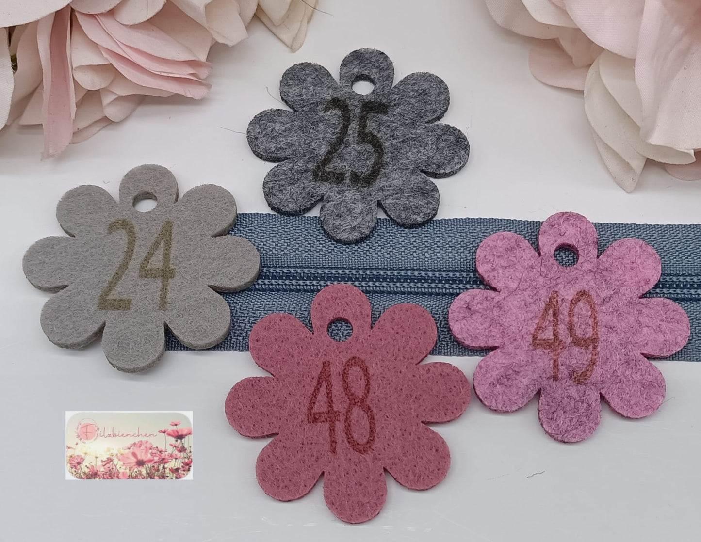 Kosmetiktasche klein 10er Set mit Reißverschluss Stückpreis ab 1.96 Euro zzgl. 19% MwSt.