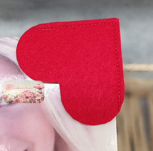 Buchecke Herz 4er Set Stückpreis ab 0.63 Euro zzgl. 19% MwSt.