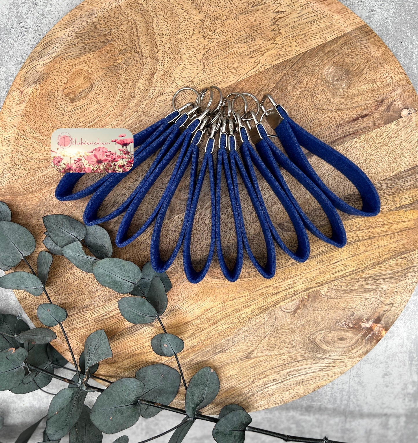 Schlüsselanhänger 3,0 x 12 cm (zusammengeklappt) incl. Klemmen 10er Set Stückpreis 1,22€ zzgl. Mwst