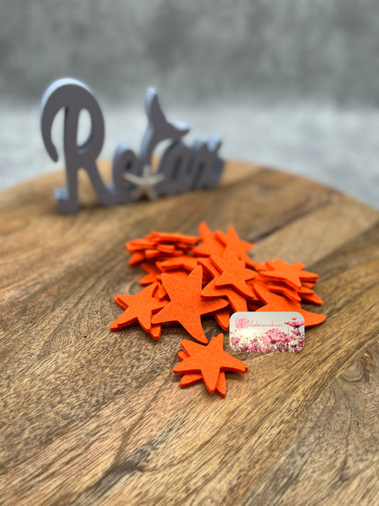 Seestern (ungraviert) Streugut 40 Stk. mit Farbwahl