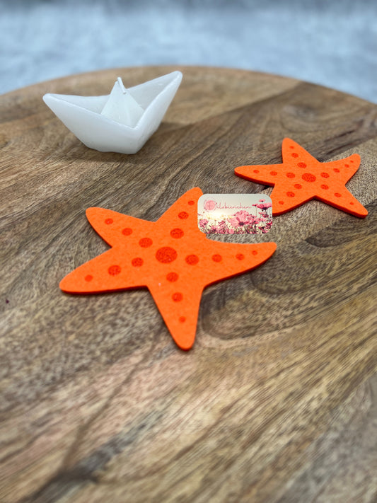 Seestern Graviert 8 cm (10er Set)