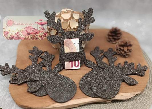 Sparset Elchkopf Schlitz Geld, 5 er Set Stückpreis ab 0.96 Euro zzgl. 19% MwSt.