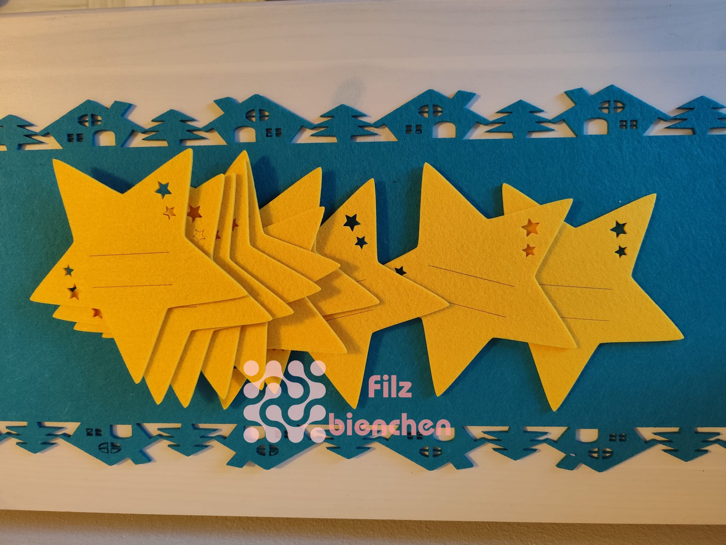 Stern 15 cm 18er Set mit Schlitz Stückpreis 0,69€ zzgl. Mwst