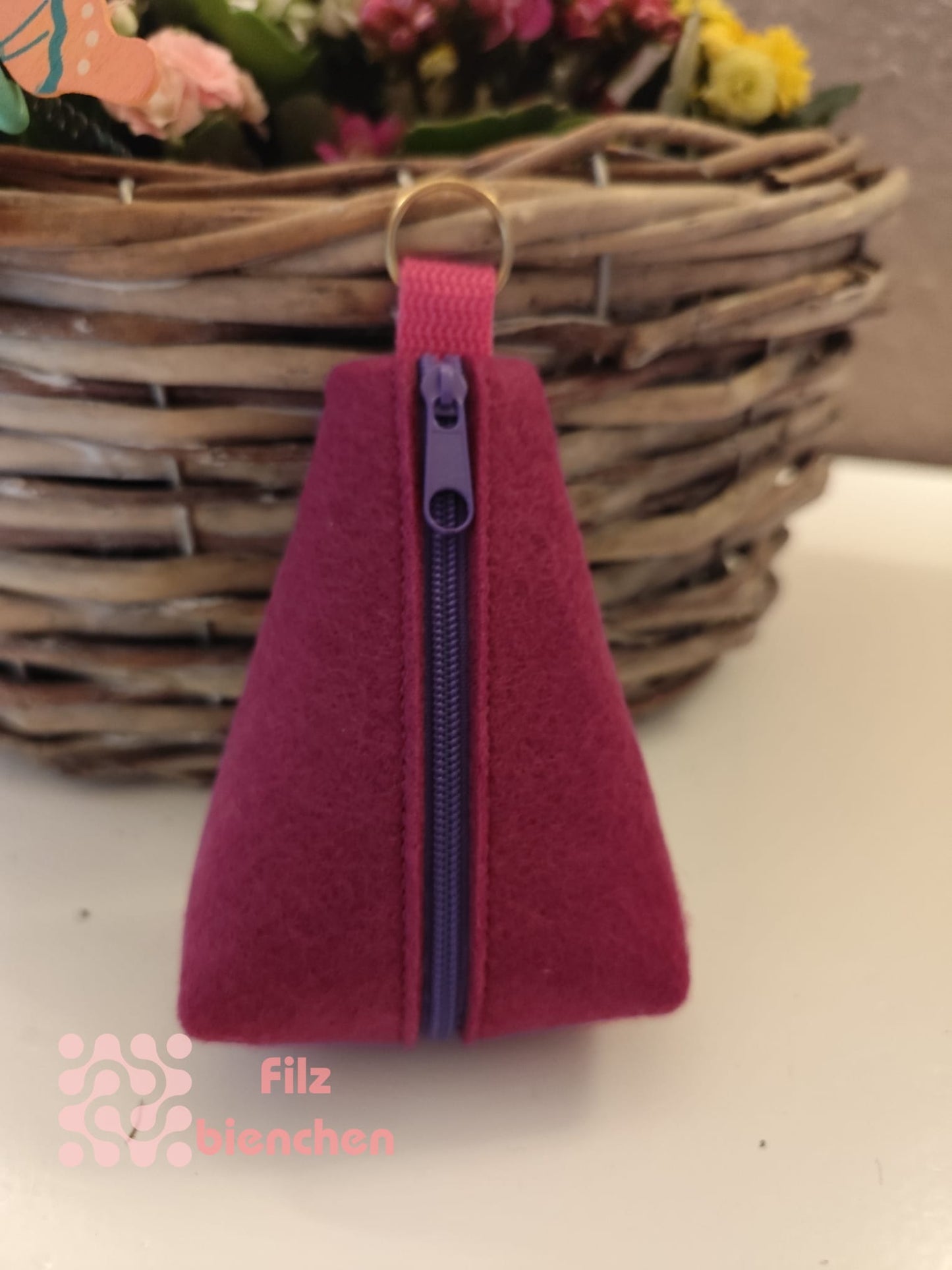 Schlüsseltäschchen Dreieck 2er Set Stückpreis ab 2,40€ zzgl. Mwst.