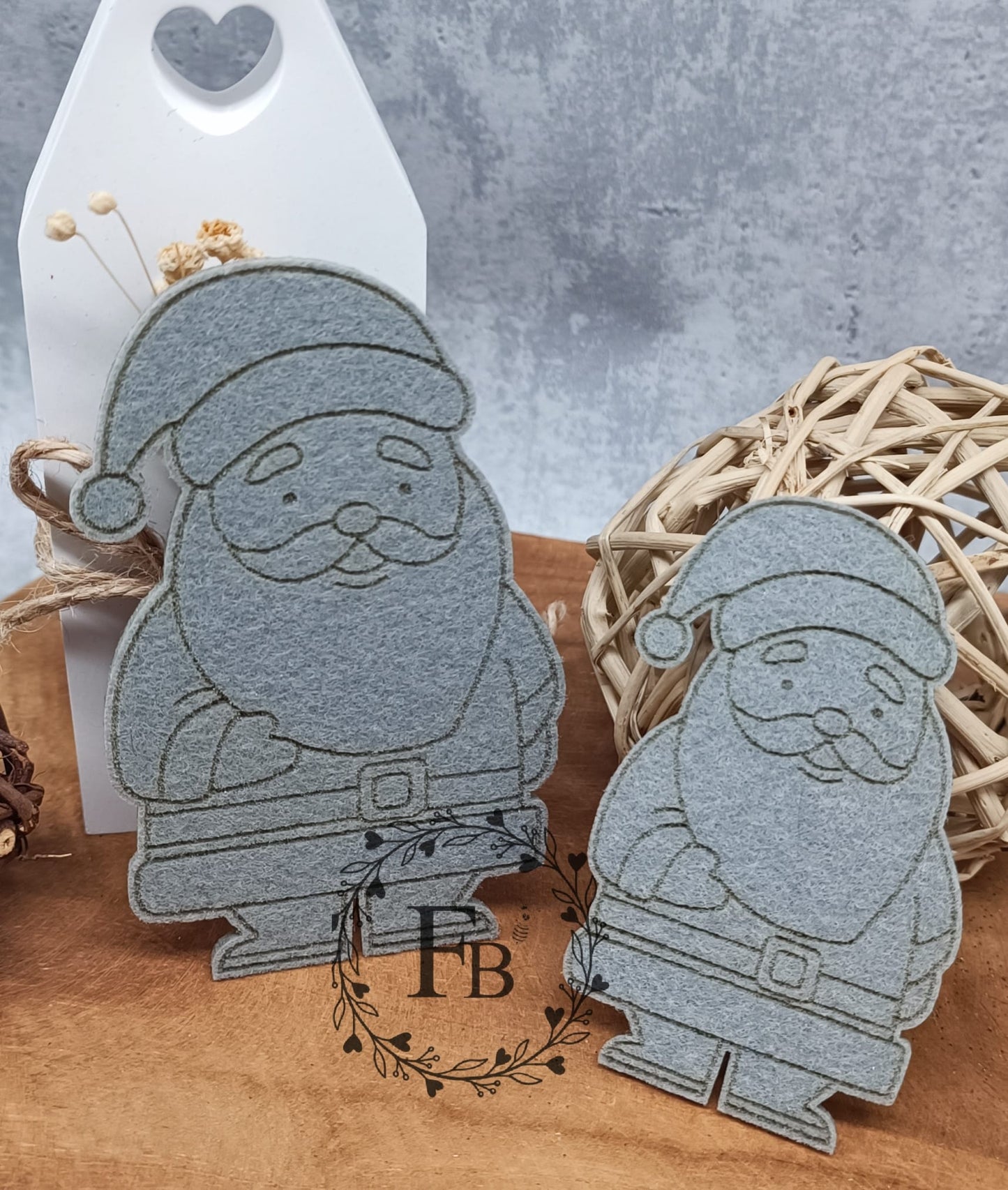 Nikolaus 2 Graviert 10 cm (10er Set)