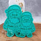Weihnachtsmann  Graviert 8 cm (10er Set) Stückpreis ab 0.44 Euro zzgl. 19% MwSt.