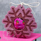 Lollifigur Schneeflocke für Lolli (6er Set) graviert Stückpreis ab 0.95 Euro zzgl. 19% MwSt.